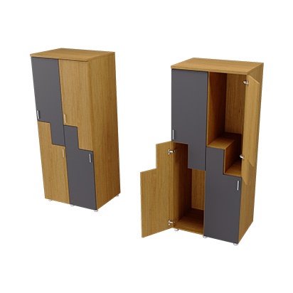 Z Cover 4 Cabinet Dresser 86x60x190h