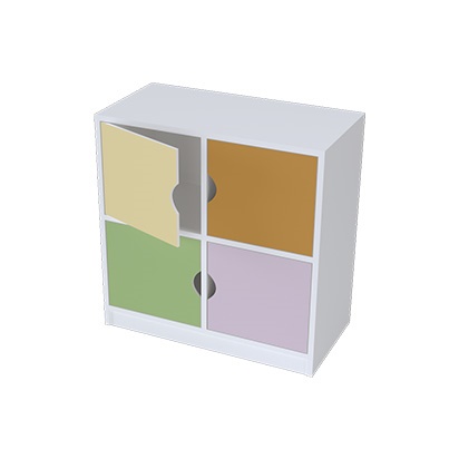 Closet With Four Doors 80x40x80h