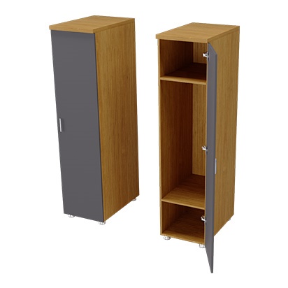 Single Clothes Cabinet 40x60x190h