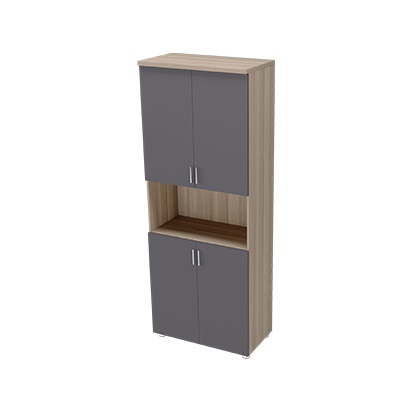 Cabinet with four equal doors