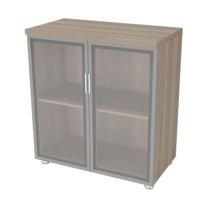 Profile Glass Door Cabinet
